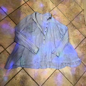Free People Flowy Blouse!